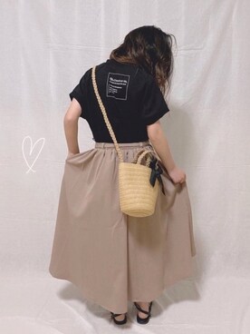「アイテム（サンダル）」を使った、naaaさん（キッズ・127cm）の春コーディネート