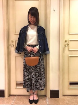 megさん（レディース・159cm）の春コーディネート