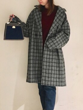 megさん（レディース・159cm）の秋コーディネート