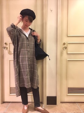 megさん(レディース・159cm)の秋コーディネート