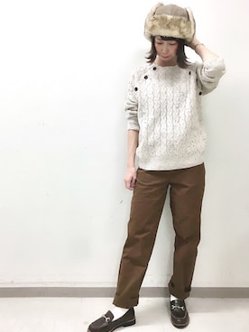 megさん（レディース・159cm）の秋コーディネート