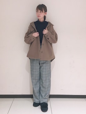 megさん（レディース・159cm）の冬コーディネート