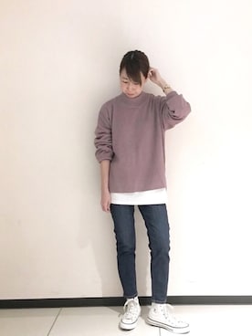 megさん（レディース・159cm）の冬コーディネート