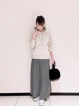 megさん（レディース・159cm）の冬コーディネート