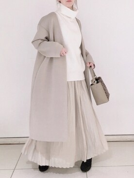 megさん（レディース・159cm）の冬コーディネート