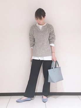 megさん(レディース・159cm)の冬コーディネート