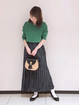 megさん（レディース・159cm）の春コーディネート