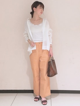 megさん（レディース・159cm）の春コーディネート