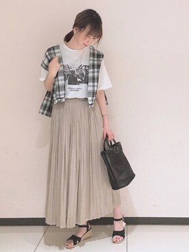 megさん（レディース・159cm）の春コーディネート