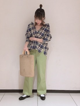 megさん(レディース・159cm)の春コーディネート