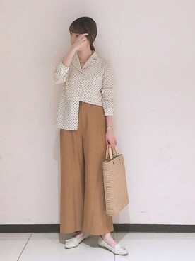 megさん（レディース・159cm）の春コーディネート