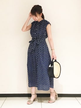 megさん（レディース・159cm）の夏コーディネート