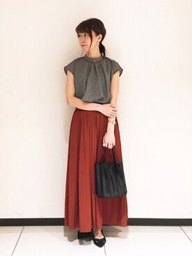 megさん（レディース・159cm）の夏コーディネート