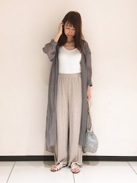 megさん(レディース・159cm)の夏コーディネート