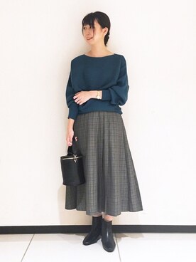 megさん(レディース・159cm)の秋コーディネート