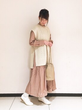megさん（レディース・159cm）の秋コーディネート