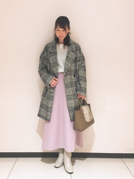 megさん（レディース・159cm）の秋コーディネート