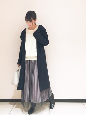 megさん（レディース・159cm）の秋コーディネート