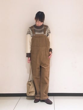 megさん（レディース・159cm）の秋コーディネート