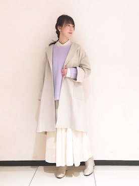 「Te chichi（テチチ）のアイテム（その他）」を使った、megさん（レディース・159cm）の冬コーディネート