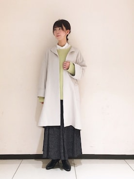 「Te chichi（テチチ）のアイテム（その他）」を使った、megさん（レディース・159cm）の冬コーディネート