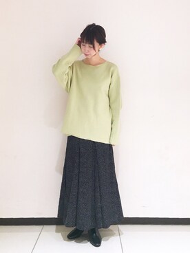「Te chichi（テチチ）のアイテム（その他）」を使った、megさん（レディース・159cm）の冬コーディネート