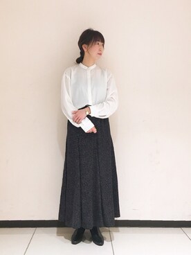 「Te chichi（テチチ）のアイテム（その他）」を使った、megさん（レディース・159cm）の冬コーディネート
