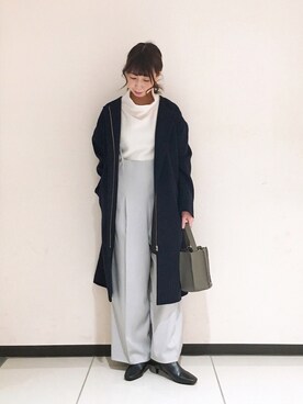 megさん（レディース・159cm）の冬コーディネート