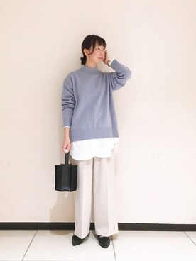 megさん（レディース・159cm）の冬コーディネート