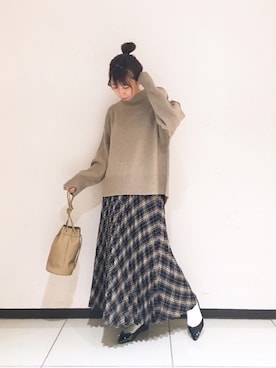 megさん（レディース・159cm）の冬コーディネート