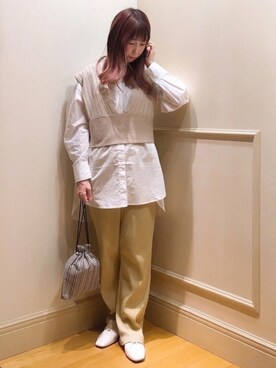 megさん（レディース・159cm）の春コーディネート