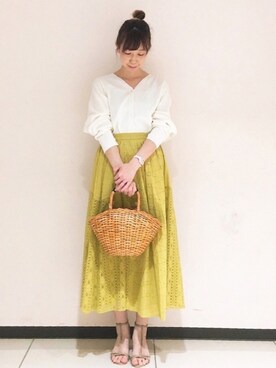 megさん（レディース・159cm）の春コーディネート