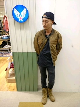 YOSHI☆LAWさん（メンズ・173cm）の秋コーディネート