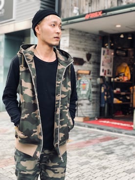 YOSHI☆LAWさん(メンズ・173cm)の春コーディネート