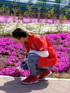 「ワッペン」｜YOSHI☆LAWさん（メンズ・173cm）の春コーディネート