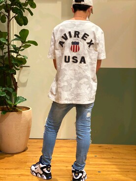 「USA」｜「アイテム（帽子）」を使った、YOSHI☆LAWさん（メンズ・173cm）の夏コーディネート