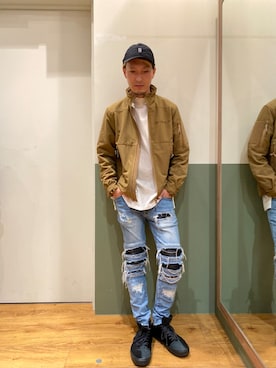 YOSHI☆LAWさん（メンズ・173cm）の冬コーディネート