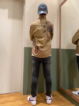 YOSHI☆LAWさん（メンズ・173cm）の冬コーディネート