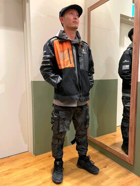 YOSHI☆LAWさんの「アーミーメカニックジャケット/ ARMY MECHANIC JACKET」を使ったコーディネート