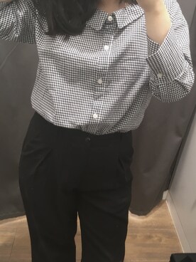 「PULL&BEAR（プルアンドベア）のアイテム（チノパンツ）」を使った、song sさん（レディース・155cm）の秋コーディネート