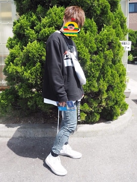 Kzymsyさん(メンズ・171cm)の春コーディネート