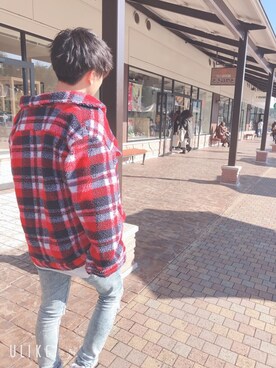 「LEGENDA（レジェンダ）のアイテム（ブルゾン）」を使った、Kzymsyさん（メンズ・171cm）の冬コーディネート