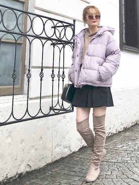 「archives e'pice（アルシーヴエピス）のアイテム（ジャケット/アウター）」を使った、EPIMI ÉPIMMYさん（レディース・163cm）の秋コーディネート