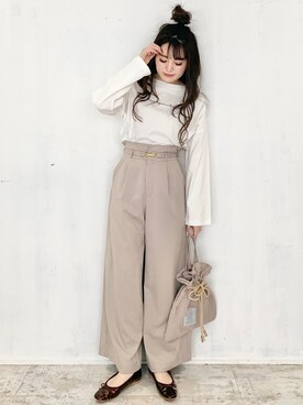 「archives e'pice（アルシーヴエピス）のアイテム」を使った、EPIMI ÉPIMMYさん（レディース・156cm）の冬コーディネート