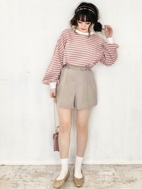「archives e'pice（アルシーヴエピス）のアイテム」を使った、EPIMI ÉPIMMYさん（レディース・156cm）の冬コーディネート