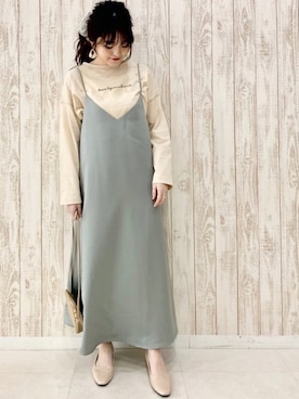 「archives e'pice（アルシーヴエピス）のアイテム（ワンピース/ドレス）」を使った、EPIMI ÉPIMMYさん（レディース・163cm）の冬コーディネート