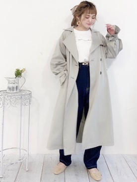 「archives e'pice（アルシーヴエピス）のアイテム」を使った、EPIMI ÉPIMMYさん（レディース・158cm）の春コーディネート