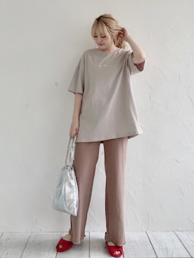 「archives e'pice（アルシーヴエピス）のアイテム」を使った、EPIMI ÉPIMMYさん（レディース・158cm）の夏コーディネート