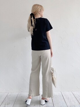 「archives e'pice（アルシーヴエピス）のアイテム」を使った、EPIMI ÉPIMMYさん（レディース・158cm）の夏コーディネート