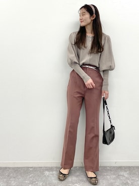 「archives e'pice（アルシーヴエピス）のアイテム」を使った、EPIMI ÉPIMMYさん（レディース・163cm）の秋コーディネート
